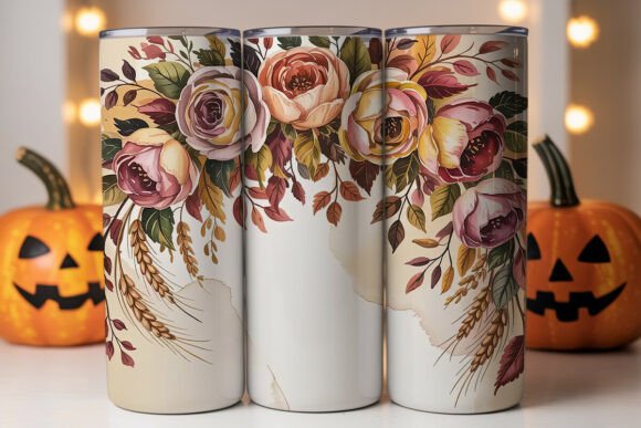 Autumn Rose Floral Tumbler Wrap Review