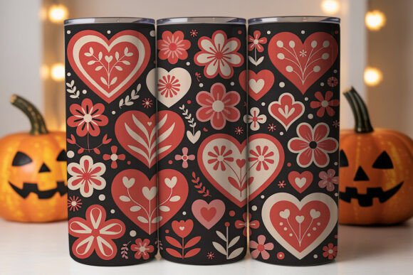 Floral Hearts Valentine s Tumbler Wrap Review