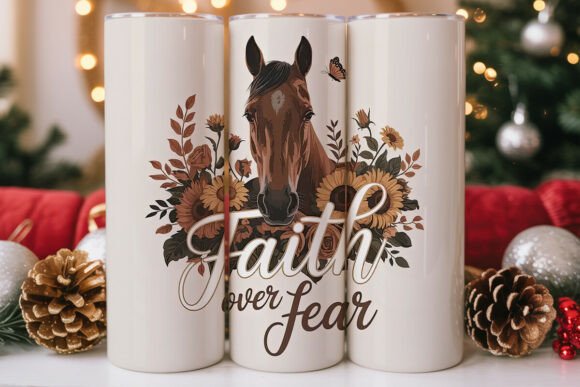 Floral Horse Faith Tumbler Wrap Review
