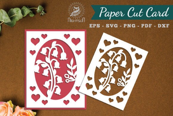 Floral Paper Cut Card SVG 1 Review