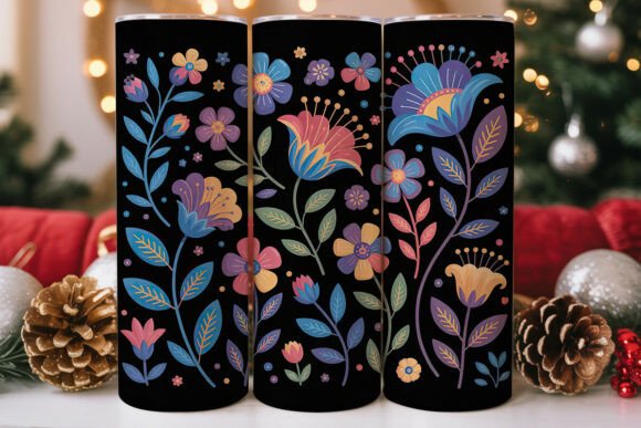 Glowing Floral 20oz Tumbler Wrap Review