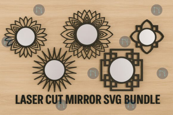 Laser Cut Mirror Wall Decor SVG Bundle Review