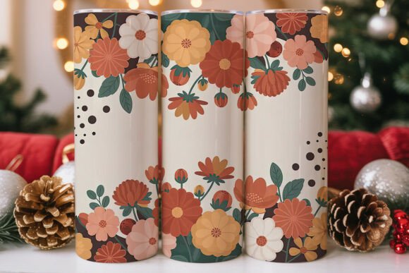 Retro 70s Floral Tumbler Wrap Review