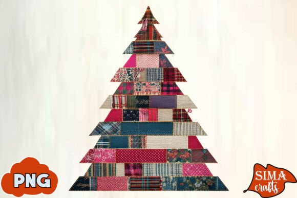 Review: Patchwork Christmas Tree PNG Preppy