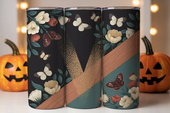 Vintage Butterfly Floral 20oz Tumbler Review