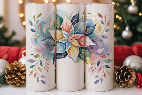 Winter Floral Dream 20oz Tumbler Wrap Review